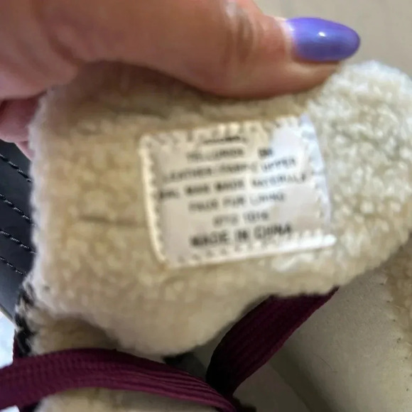 KHOMBU Telluride Houndstooth Thermolite Snow Boot size 6 NEW - Picture 6 of 7